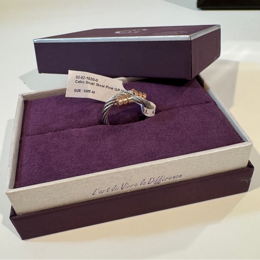 CHARRIOL Celtic trio ring - Picture 2 of 4